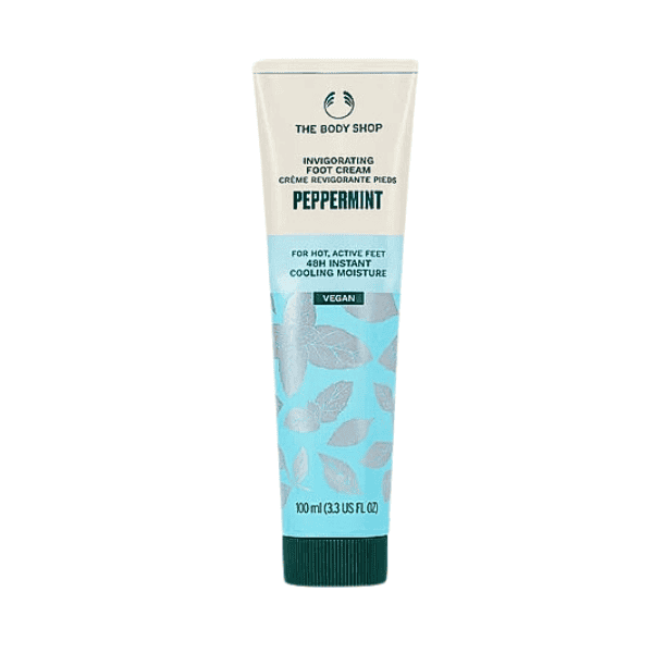 The Body Shop Peppermint Invigorating Foot Cream - 100ml | ذا بودي شوب كريم النعناع للأقدام - 100 مل