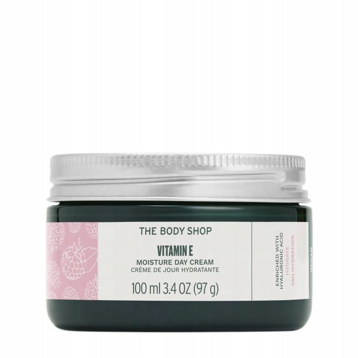 The Body Shop Vitamin E Moisture Day Cream - 100ml | ذا بودي شوب كريم مرطب للوجه بالفيتامين اي - 100 مل