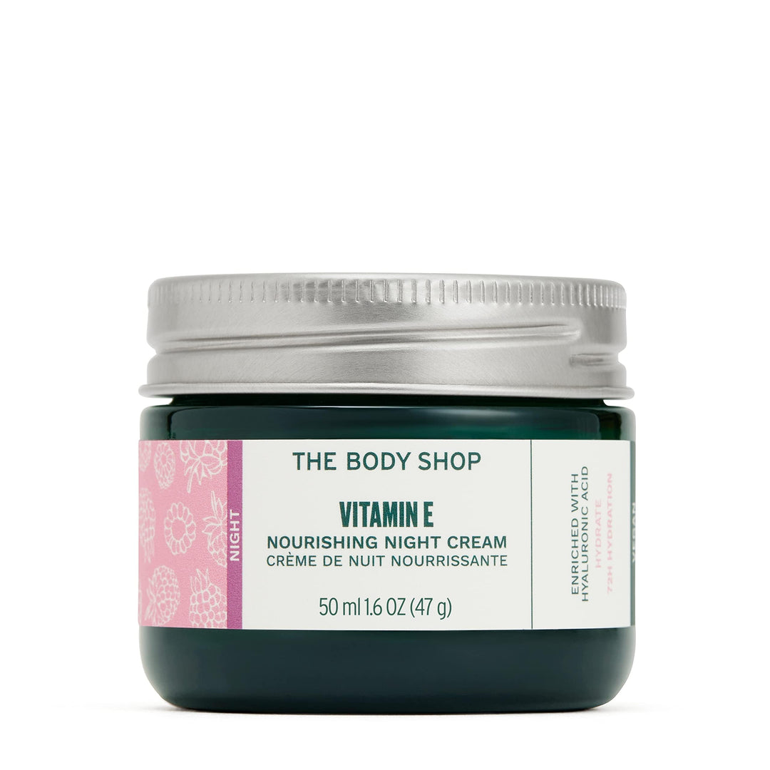 The Body Shop Vitamin E Nourishing Night Cream - 50ml | ذا بودي شوب كريم ليلي بفيتامين اي - 50 مل