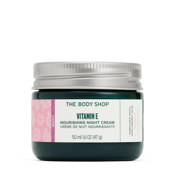 The Body Shop Vitamin E Nourishing Night Cream - 50ml | ذا بودي شوب كريم ليلي بفيتامين اي - 50 مل