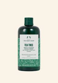 The Body Shop Tea Tree Clearing Facial Wash - 400ml | ذا بودي شوب غسول منقي للبشرة بزيت شجرة الشاي - 400 مل