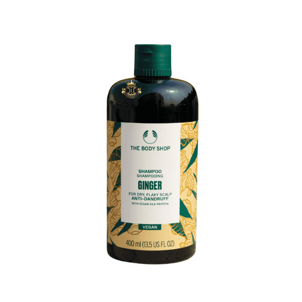 The Body Shop Ginger Anti-dandruff Shampoo - 400ml | ذا بودي شوب شامبو مضاد للقشرة - 400 مل
