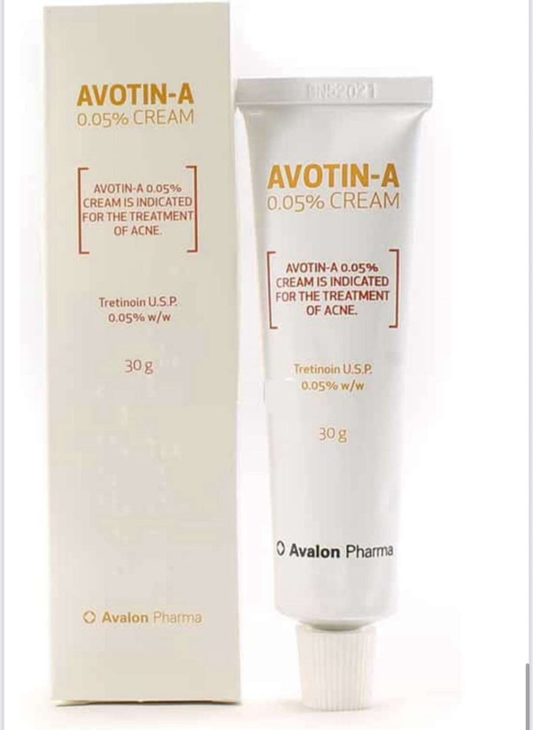 Avalon Pharma Avotin-A 0.05% Cream - 30g | كريم أفالون فارما أفوتين-إيه 0.05% – 30 غ