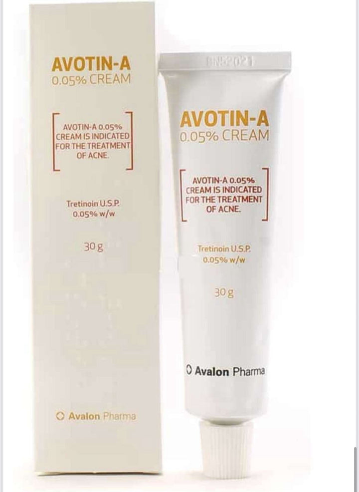 Avalon Pharma Avotin-A 0.05% Cream - 30g | كريم أفالون فارما أفوتين-إيه 0.05% – 30 غ