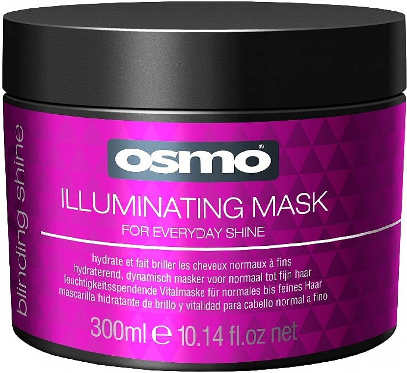 osmo Illuminating Mask - 300ml | أوزمو ماسك ترطيب مخصص لأضافة واللمعان والنعومة للشعر - 300 مل