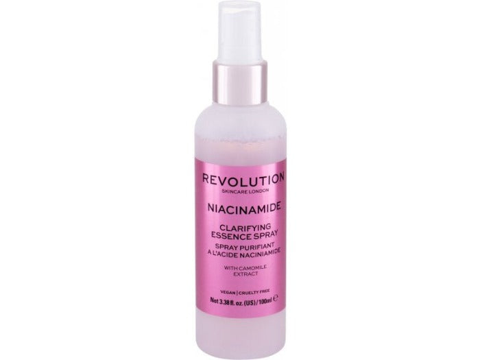 Revolution Niacinamide Clarifying Essence Spray - 100ml | ريفلوشن بخاخ مهدئ بالنياسيناميد - 100 مل