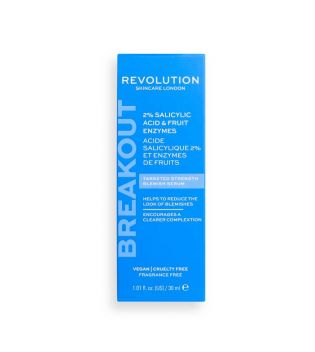 Revolution 2% Salicylic Acid and Fruit Enzymes Serum - 30ml | ريفلوشن سيروم سالسيليك اسيد 2% و انزيمات الفاكهة - 30 مل