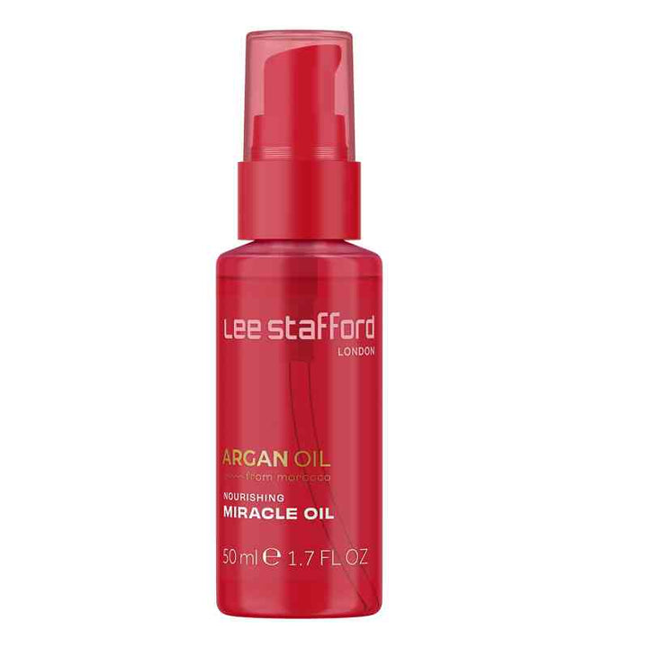 Lee Stafford ARGAN OIL NOURISHING MIRACLE OIL - 50ML | لي ستافورد زيت الأرغان المغذي - 50 مل