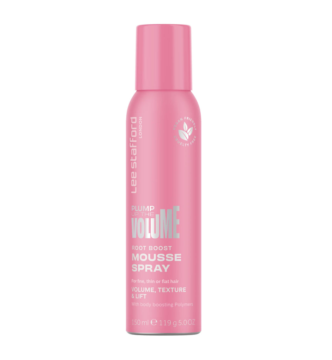 Lee Stafford Plump Up The Volume Root Boost Mousse Spray - 150ml | لي ستافورد موس لتكثيف الشعر - 150 مل