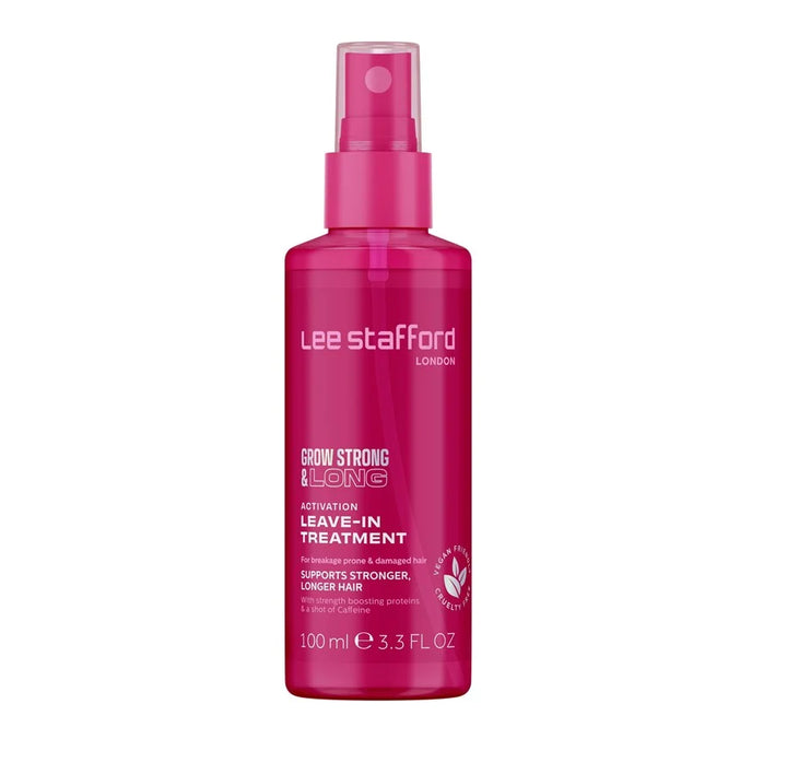 Lee Stafford Grow Strong & Long Activation Leave-In Treatment - 100ml | لي ستافورد تونك لتقوية الشعر - 100 مل