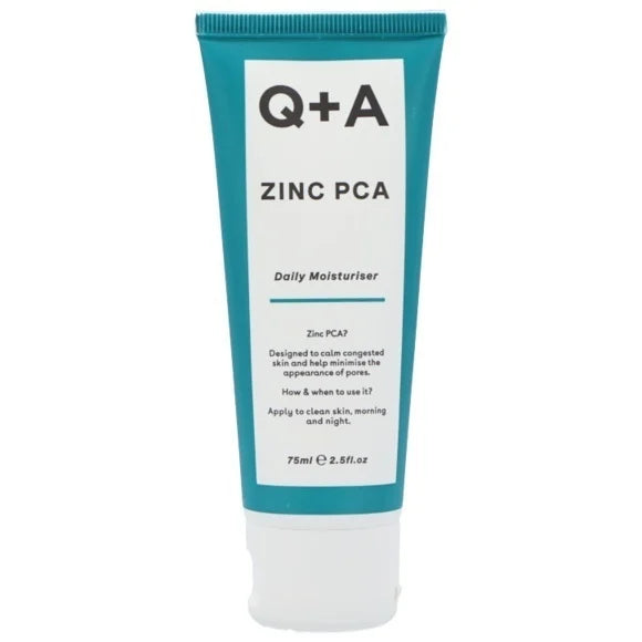 Q+A Zinc PCA Daily Moisturiser - 75ml | كيو بلس ايه مرطب زنك يومي - 75 مل