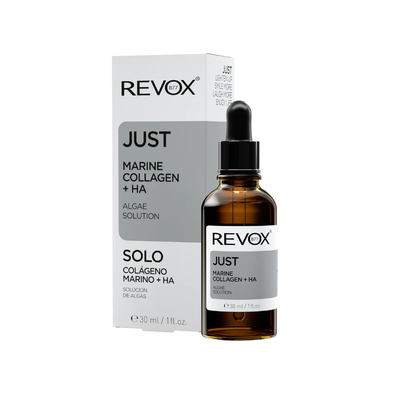 REVOX Just Marine Collagen +Ha - 30ml |  ريفوكس سيروم الكولاجين والهيالورنيك اسيد -30 مل