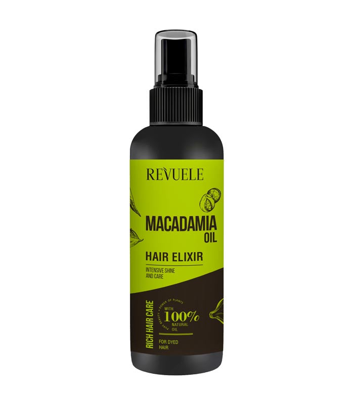 Revuele Hair treatment Hair Elixir - Macadamia - 120ml | ريفويل زيت المكديميا معالج للشعر - 120 مل