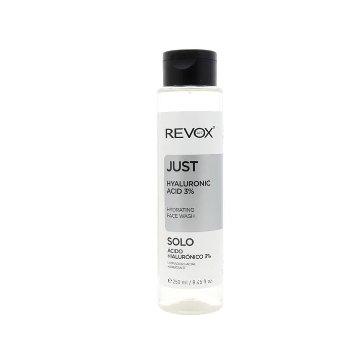 REVOX JUST Hyaluronic Acid 3% Face Wash - 250ml |  ريفوكس غسول هيالورنيك اسيد 3% -250 مل
