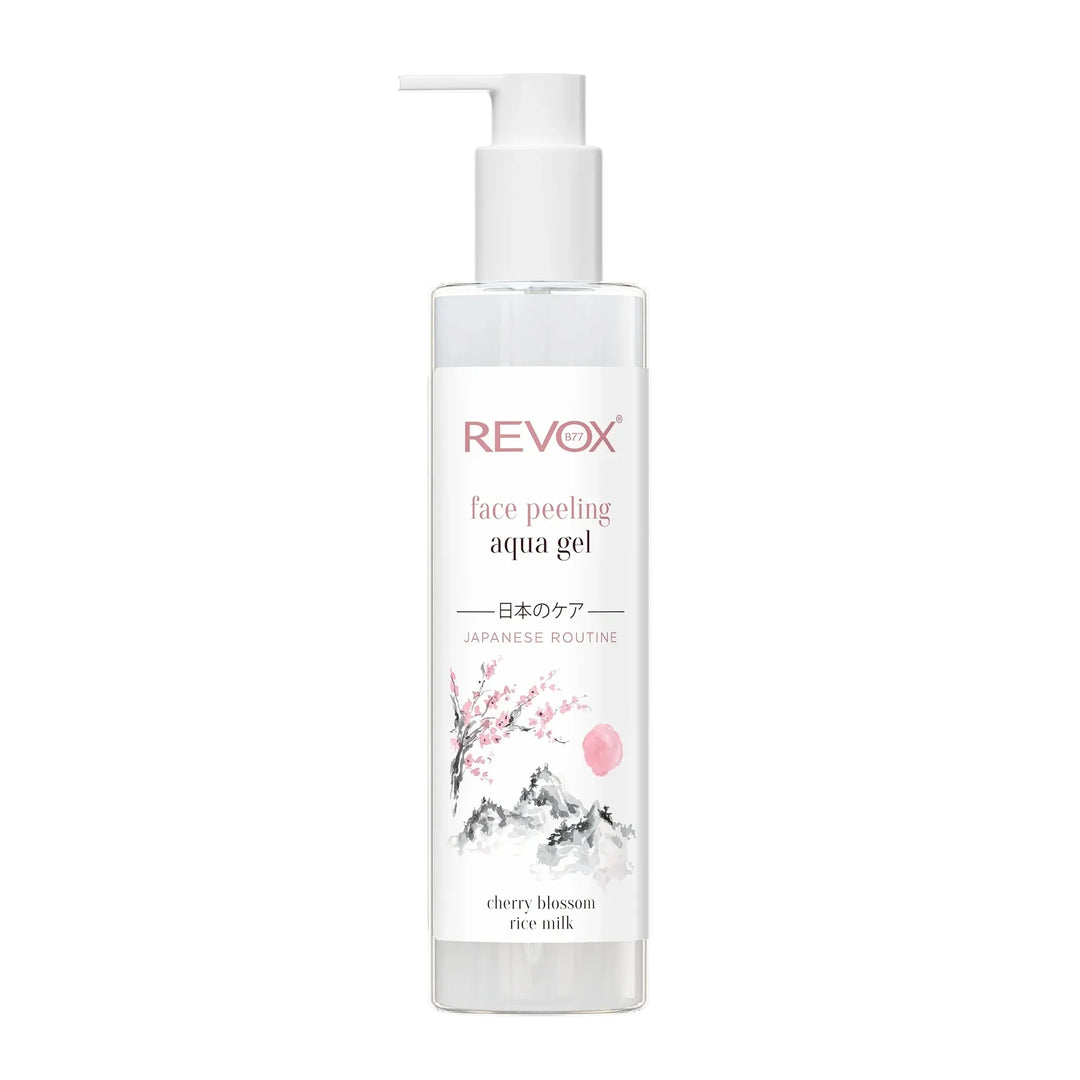 REVOX Japanese Routine Face Peeling Aqua Gel - 250ml | ريفوكس جل مقشر للوجه - 250 مل