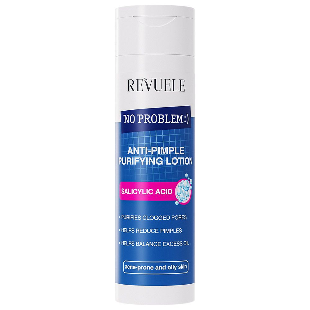 Revuele Anti-Pimple Purifying Lotion Salicylic Acid  - 200ml | ريفويل لوشن منقي لعلاج حب الشباب بالساليسيليك اسيد - 200 مل