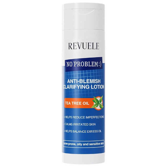 Revuele Anti-Blemish Clarifying Lotion Tea Tree Oil - 200ml | ريفويل لوشن مضاد للحبوب و الأثار بزيت شجرة الشاي - 200 مل