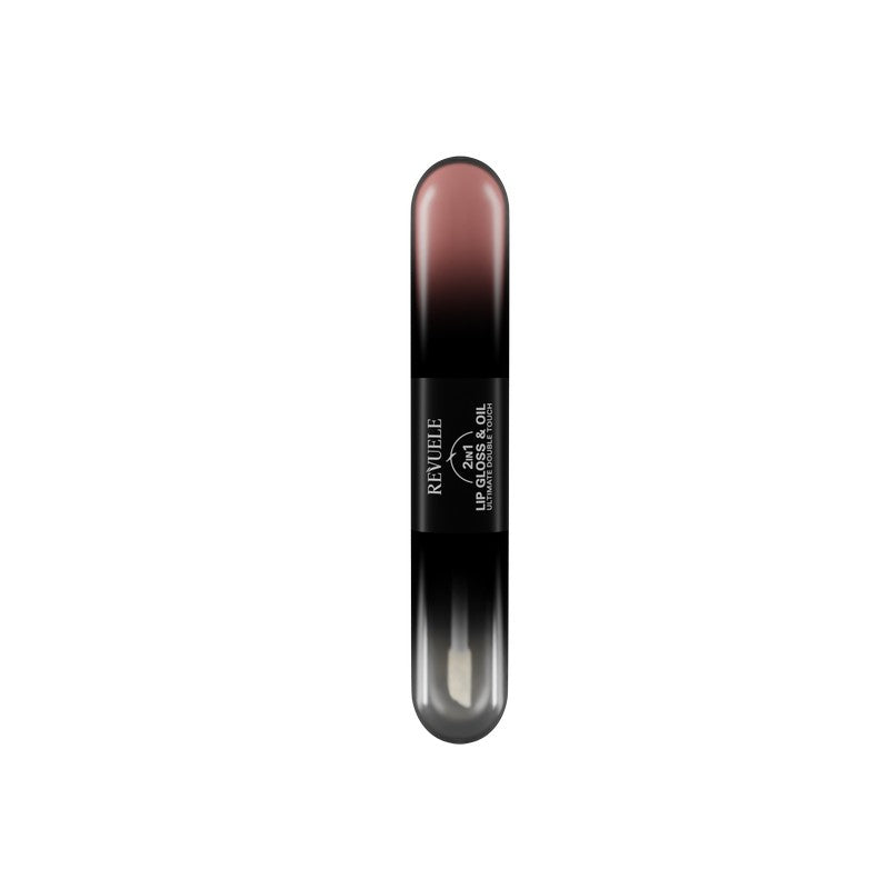 Revuele Lip Gloss & Oil 2in1 Ultimate Double Touch - 7ml | ريفويل غلوس للشفاه و زيت 2 في 1 - 7 مل