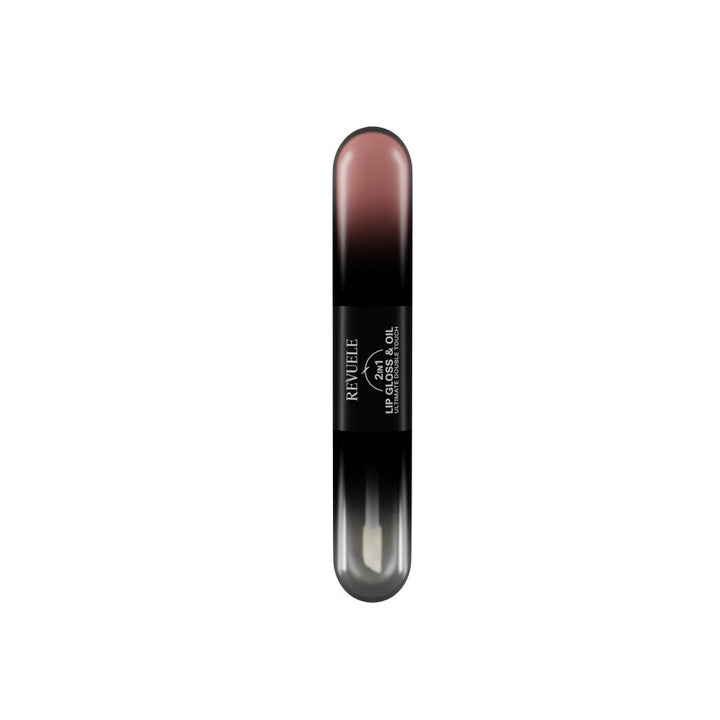 Revuele Lip Gloss & Oil 2in1 Ultimate Double Touch - 7ml | ريفويل غلوس للشفاه و زيت 2 في 1 - 7 مل