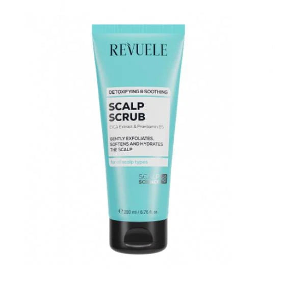 Revuele Scalp Scrub Cica Extract & Provitamin B5 - 200ml | ريفويل مقشر لفروة الرأس بالسيكا و البانتينول - 200 مل