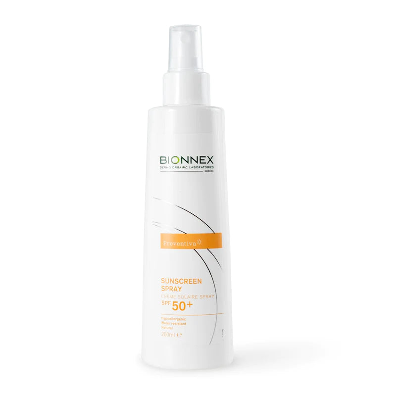 Preventiva Sunscreen Spray Spf50+ - 200ml |بايونيكس واقي شمسي رذاذ spf 50+ - 200 مل