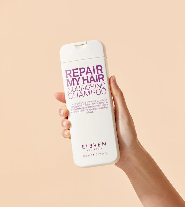 Eleven Australia Repair My Hair Nourishing Shampoo - 300ml| ايفيلن استراليا شامبو مغذٍ ومُرمم مصمم لإصلاح الشعر التالف-300 مل