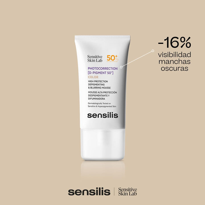 Sensilis Photocorrection D-Pigment 50+ - 40ml | سينسيليس واقي شمسي فوتو كوريكشن - 40 مل