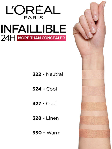 L’Oreal Infalliable 24h More Than Concealer - 11ml | لوريال كونسيلر انفاليابل - ١١ مل
