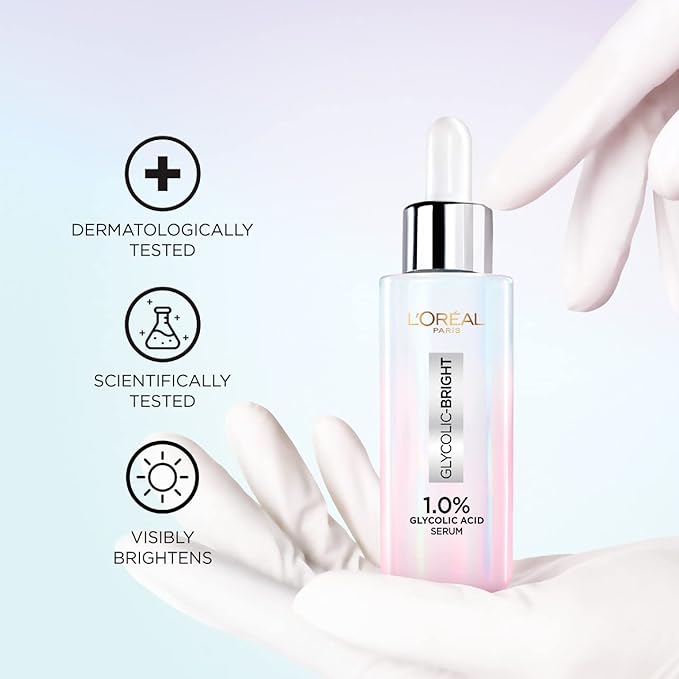 L’Oreal Glycolic Bright Serum - 30ml | لوريال سيروم جليكوليك للتفتيح - 30 مل