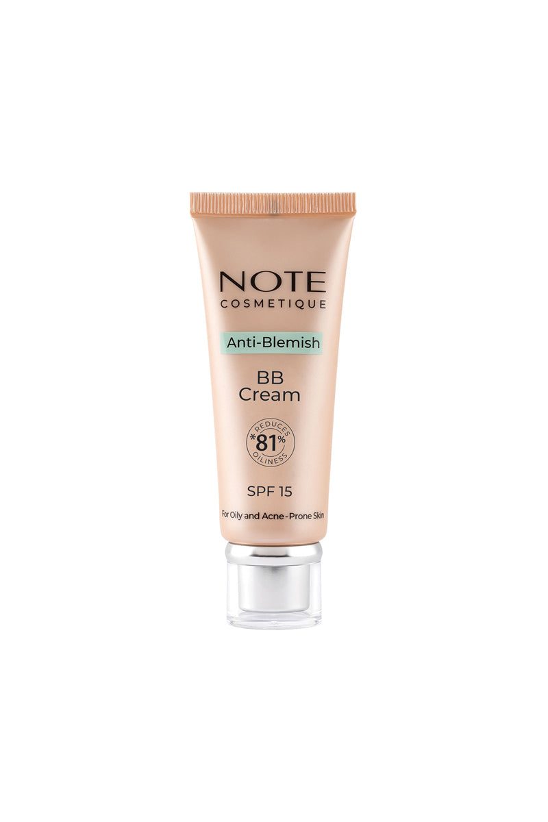 Note Anti-Blemish BB Cream Spf15 - 30ml | نوت بي بي كريم مع عامل حماية من الشمس spf15 - 30 مل