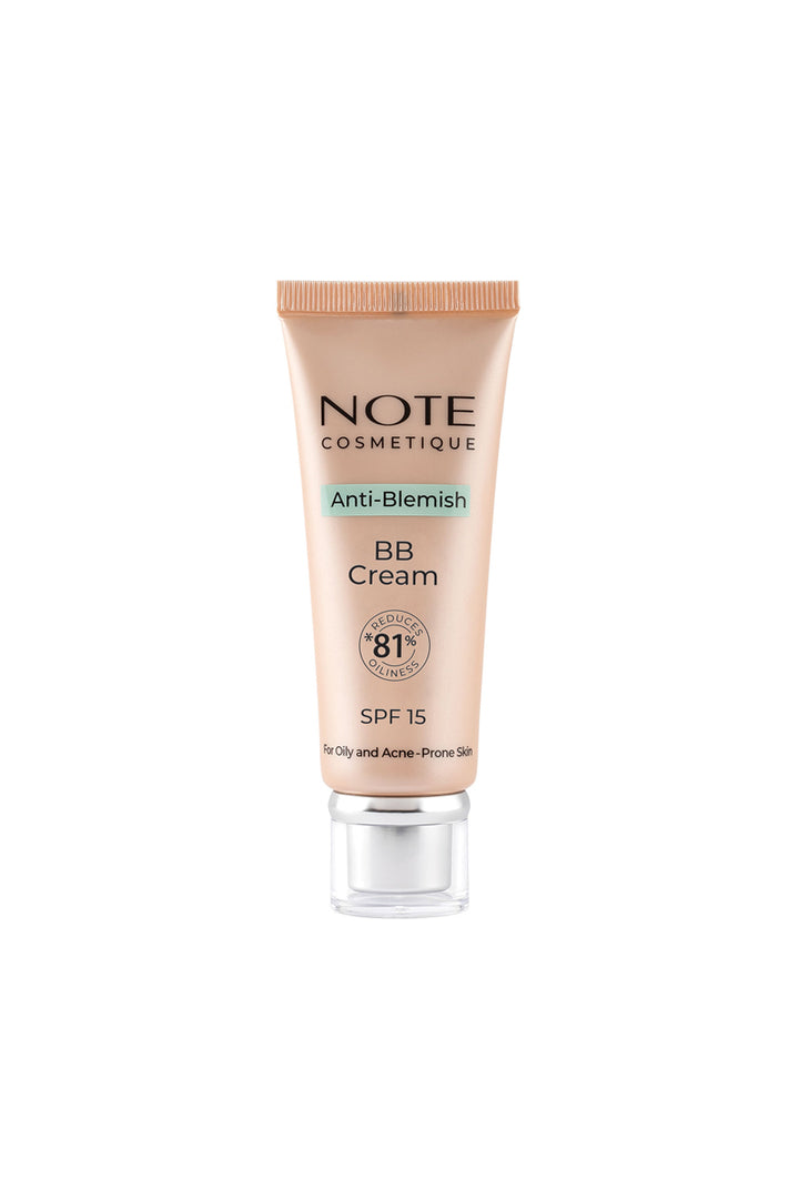 Note Anti-Blemish BB Cream Spf15 - 30ml | نوت بي بي كريم مع عامل حماية من الشمس spf15 - 30 مل