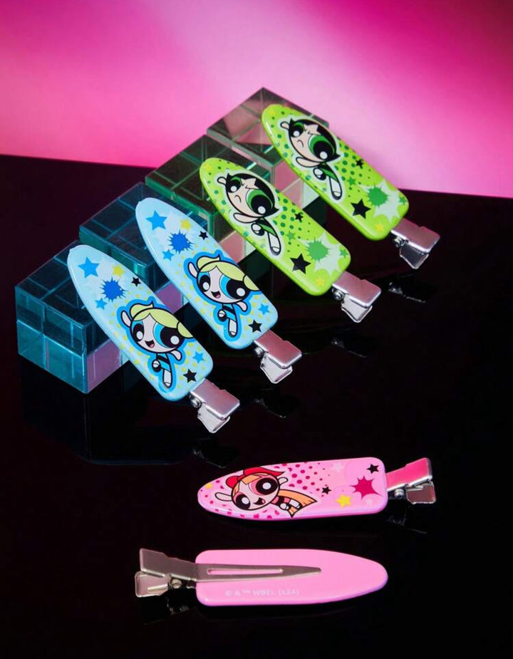 The Power Girls Hair Clips - 3pcs | مشابك شعر برسومات "باور باف غيرلز" - 3 قطع