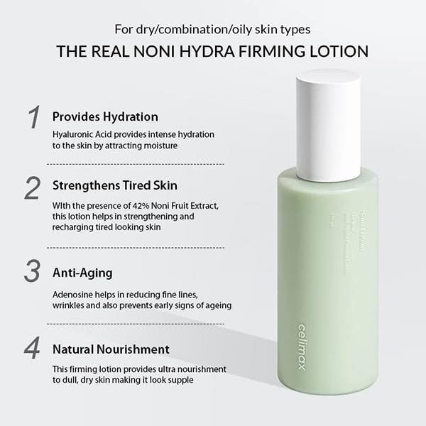 Celimax The Real Noni Hydra Firming Lotion - 150ml | سيليماكس هيدرا فيرمينغ لوشن - 150 مل
