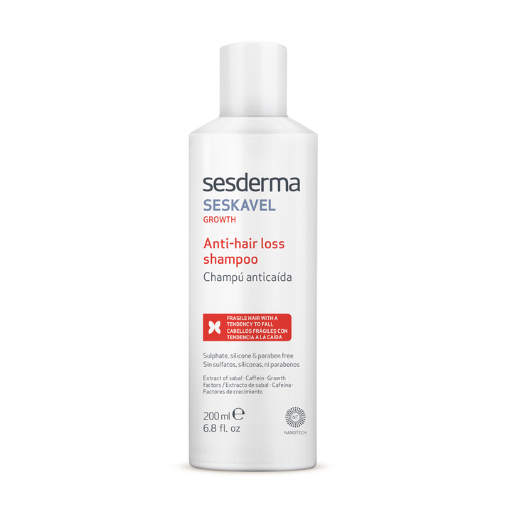 Sesderma Seskavel Anti-Hair Loss Shampoo - 200ml | سيسديرما شامبو ضد تساقط الشعر - 200 مل