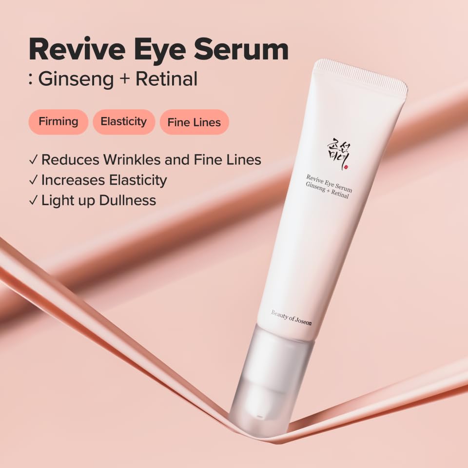 Beauty of Joseon Revive Eye Serum Ginseng & Retinal - 30ml |  بيوتي اوف جيسون سيروم العين بالجينسنغ والريتينال- 30 مل