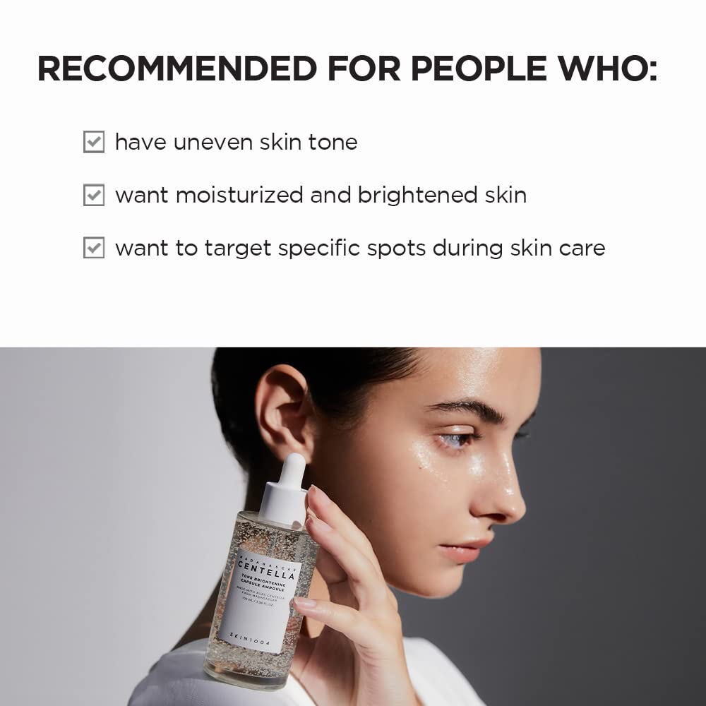 SKIN1004 Tone Brightening Capsule Ampoule - 100ml | سكين1004 سيروم ايسنس تفتيح و توحيد لون البشرة - 100 مل
