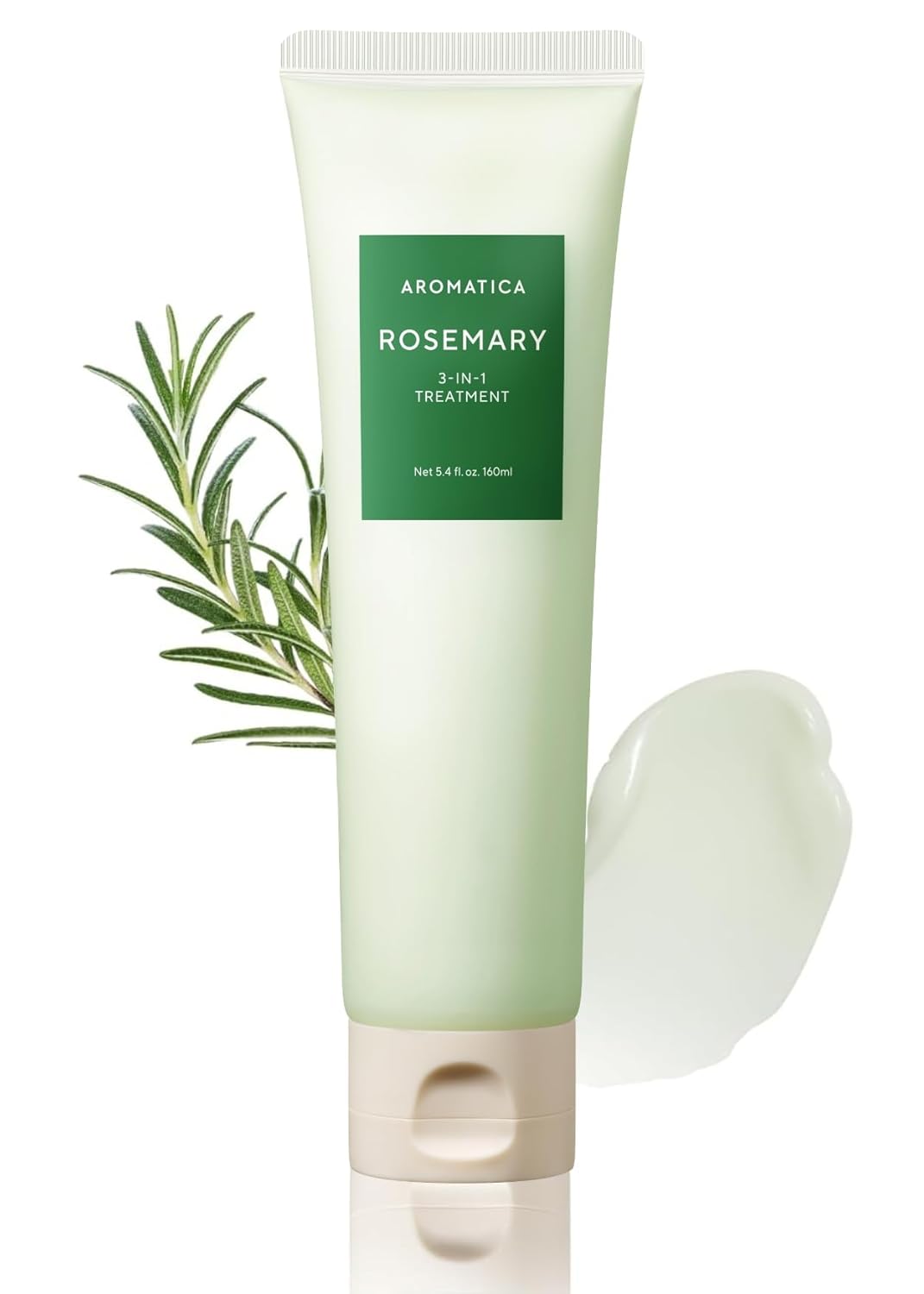 AROMATICA Rosemary Scalp 3-in-1 Treatment - 160ml | اروماتيكا علاج 3 في 1 لفروة الرأس باكليل الجبل - 160 مل