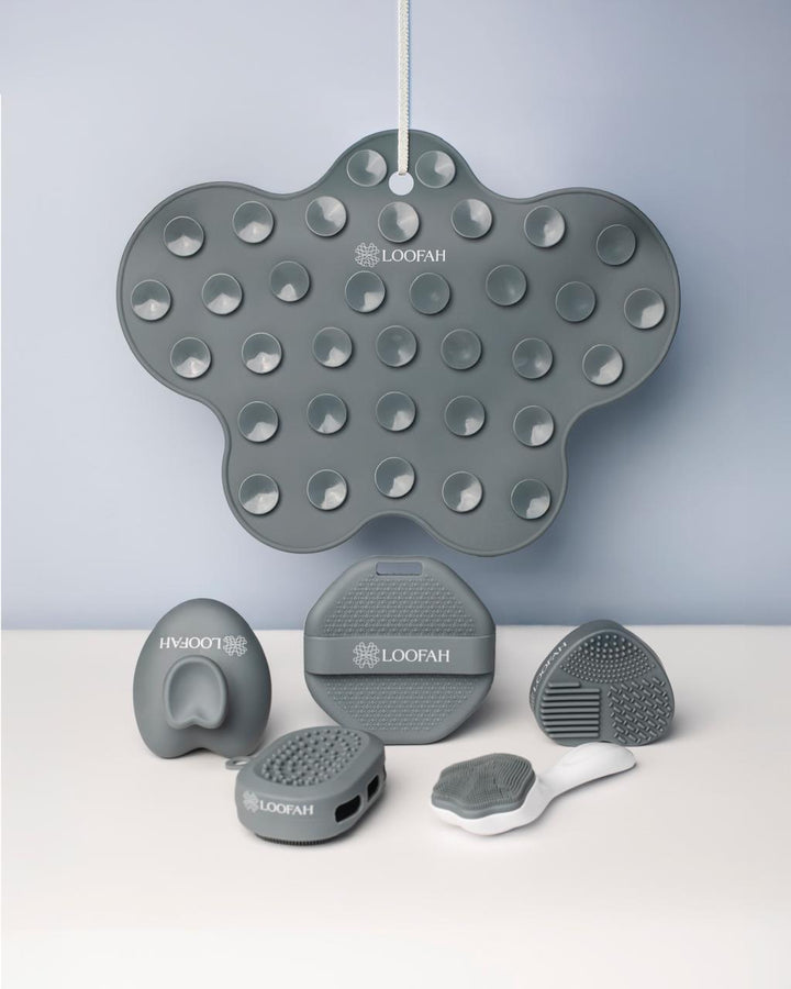 Full Loofa Set | مجموعة السيلكون الكاملة للاستحمام