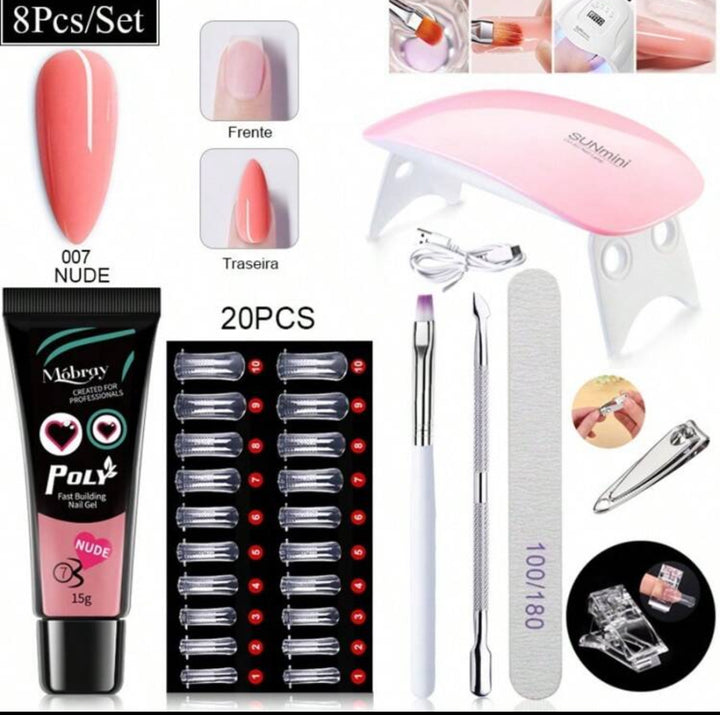 Nail Tools & UV - 7PCS | أدوات الأظافر و مصباح UV - 7 قطع