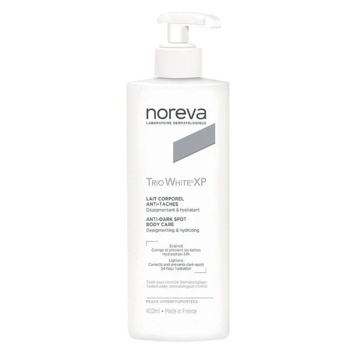 noreva Trio White XP lait corporel anti-taches - 400ml | نوريفا حليب مرطب و مفتح للجسم و التصبغات - 400 مل‏