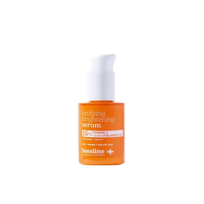 Beesline Unifying Brightening Serum -15% Vitamin C + 0.15% Hyaluronic Acid - 30ml | بيزلين سيروم موحد و مفتح للبشرة بالفيتامين سي 15% و الهيالورونيك اسيد 0.15% - 30 مل