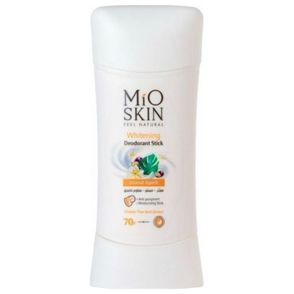 MIO SKIN Whitening Deodorant Stick Anti- Perspirant Moisturizing - 70gr| ميو سكين مزيل تعرق -70 غرام