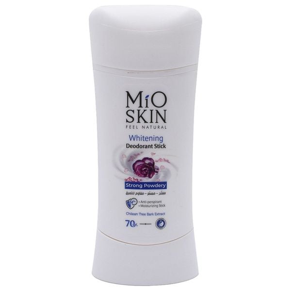 MIO SKIN Whitening Deodorant Stick Anti- Perspirant Moisturizing - 70gr| ميو سكين مزيل تعرق -70 غرام