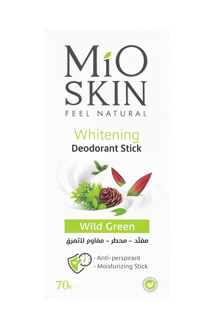 MIO SKIN Whitening Deodorant Stick Anti- Perspirant Moisturizing - 70gr| ميو سكين مزيل تعرق -70 غرام