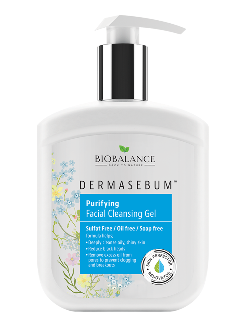 Bio Balance Dermasebum Facial Cleansing Gel - 250ml | بايو بالانس جل ديرماسيبوم لتنظيف الوجه - 250 مل