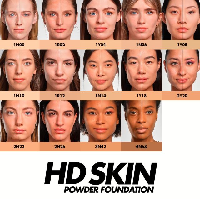 Make Up For Ever HD Skin Matte Powder Found - 11g | ميك اب فور ايفر بودرة اساس - 11 غ