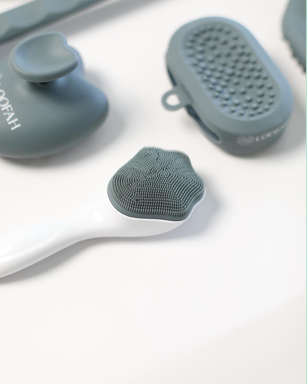 Full Loofa Set | مجموعة السيلكون الكاملة للاستحمام