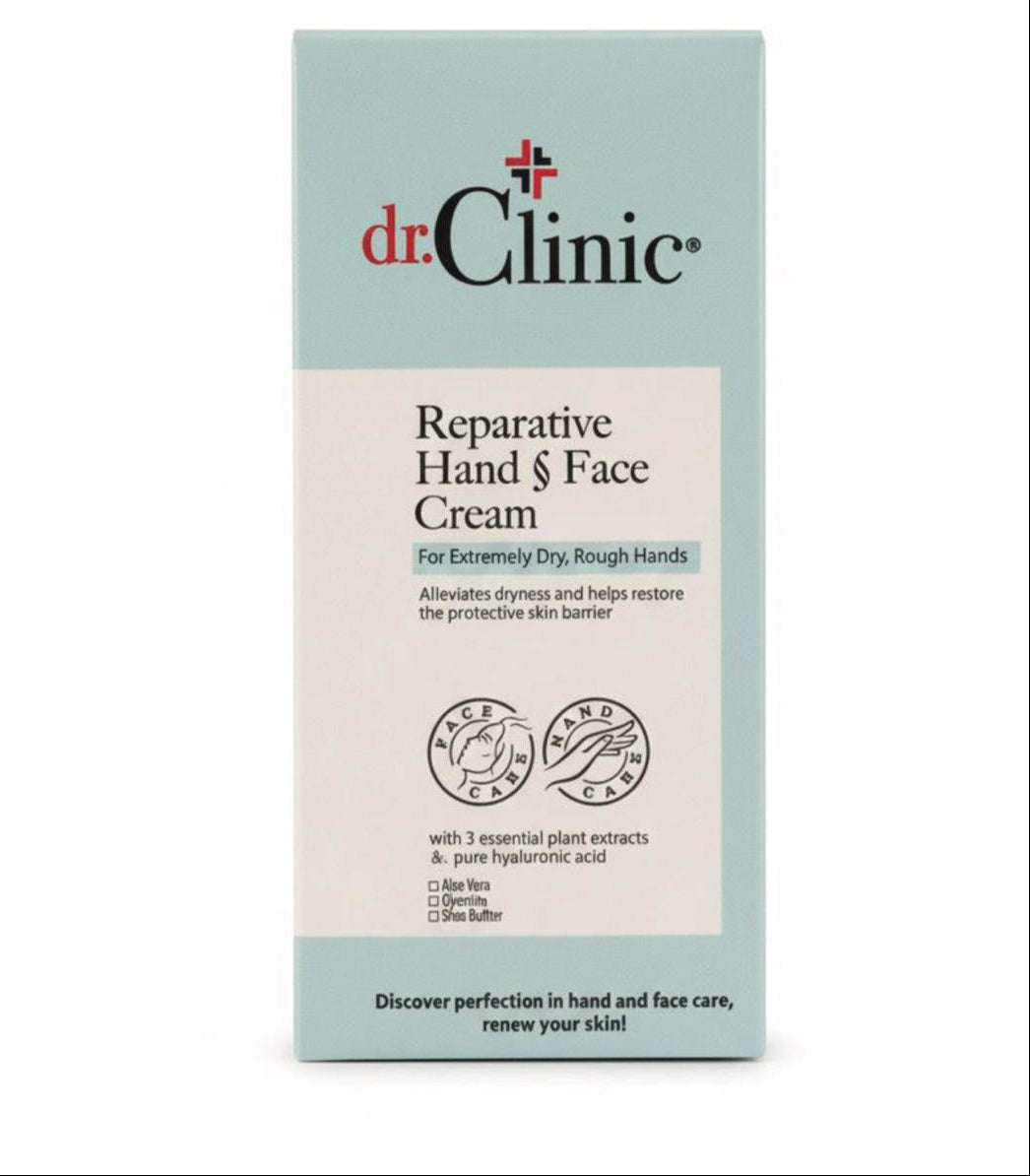 dr.Clinic Reparative Hand & Face Cream - 50ml | دكتور كلينك كريم مرطب و مجدد لليدين و الوجه - 50 مل