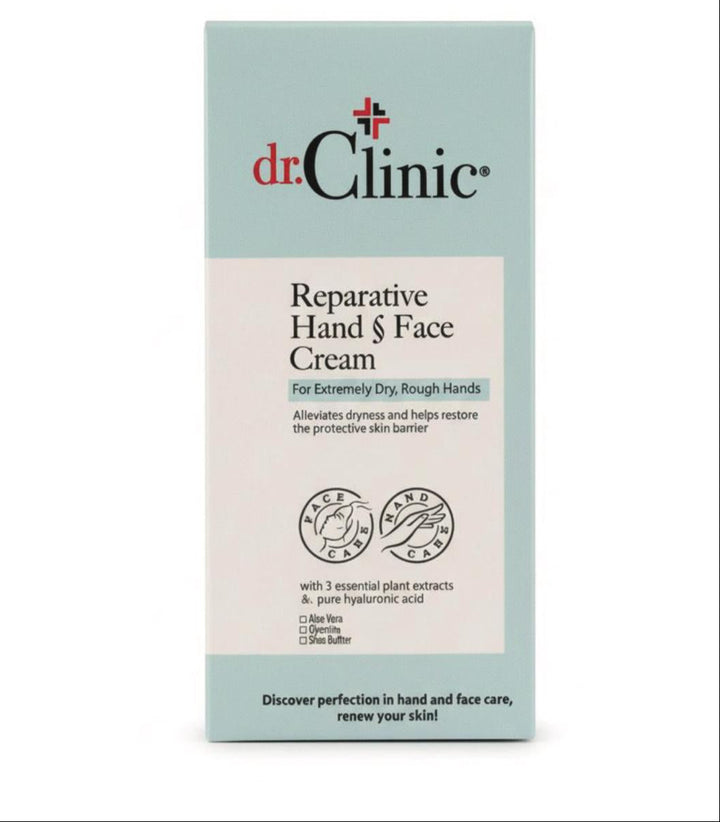 dr.Clinic Reparative Hand & Face Cream - 50ml | دكتور كلينك كريم مرطب و مجدد لليدين و الوجه - 50 مل