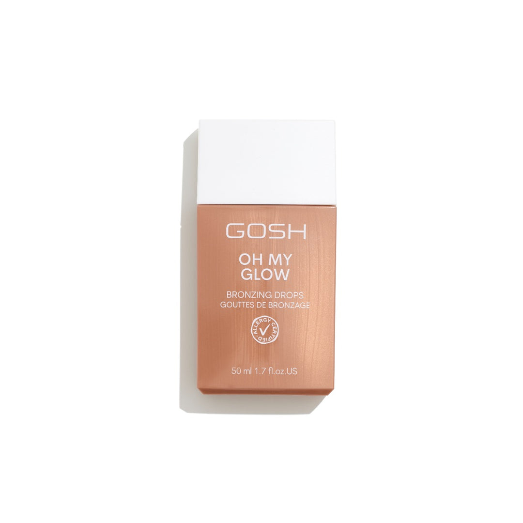 Gosh Oh My Glow Bronzing Drops Gouttes De Bronzage - 50ml | جوش سائل مسمر للوجه و الجسم - 50 مل